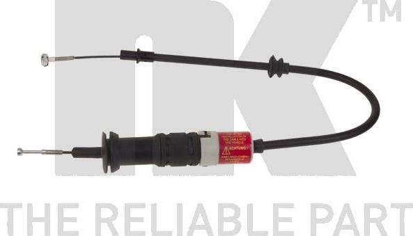 NK 922372 - Clutch Cable autospares.lv