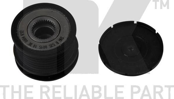 NK 4910047 - Pulley, alternator, freewheel clutch autospares.lv