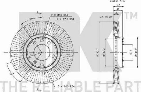 NK 134557 - Clutch Kit autospares.lv