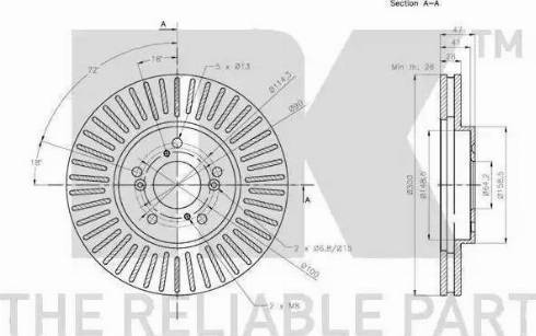 NK 922322 - Clutch Cable autospares.lv