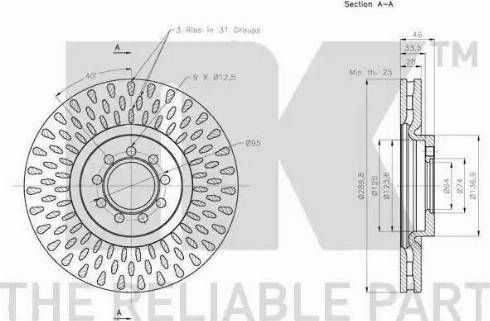 NK 10839034 - Water Pump autospares.lv