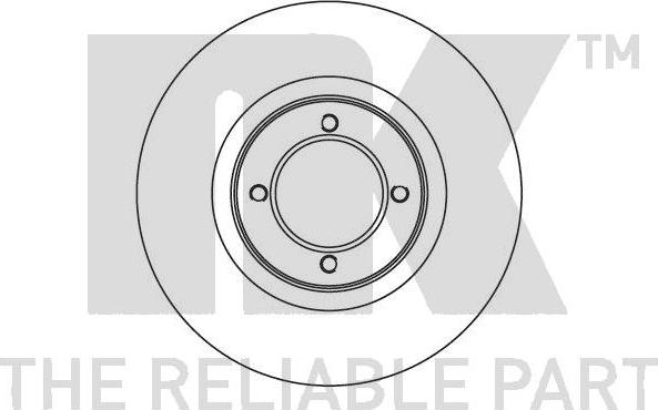 NK 209909 - Brake Disc autospares.lv