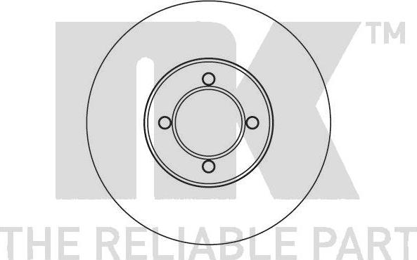 NK 209912 - Brake Disc autospares.lv