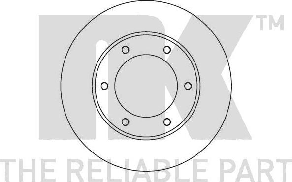 NK 204541 - Brake Disc autospares.lv