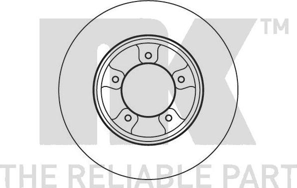 NK 204561 - Brake Disc autospares.lv