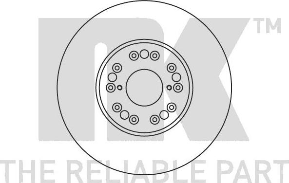 NK 2045165 - Brake Disc autospares.lv