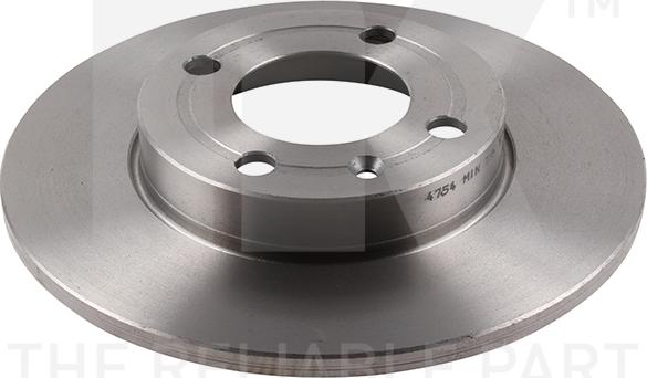 NK 204754 - Brake Disc autospares.lv