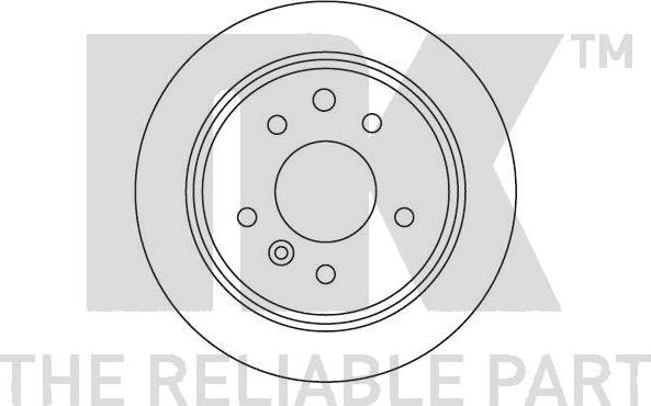 NK 201217 - Brake Disc autospares.lv