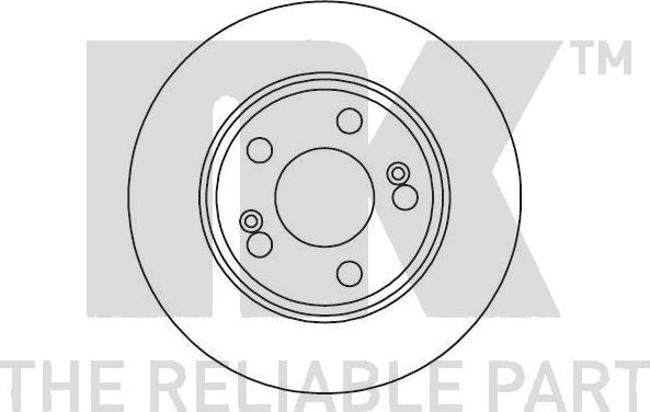 NK 203951 - Brake Disc autospares.lv