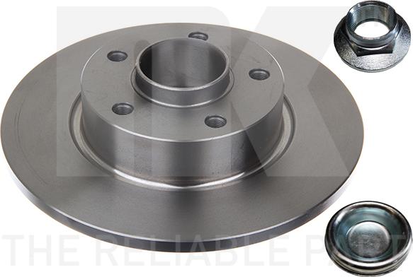 NK 203658 - Brake Disc autospares.lv