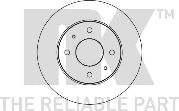 NK 203008 - Brake Disc autospares.lv