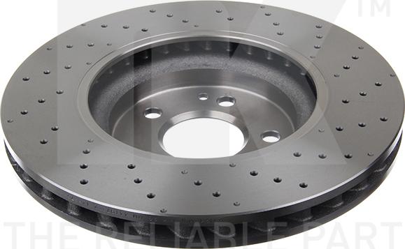 NK 2033124 - Brake Disc autospares.lv