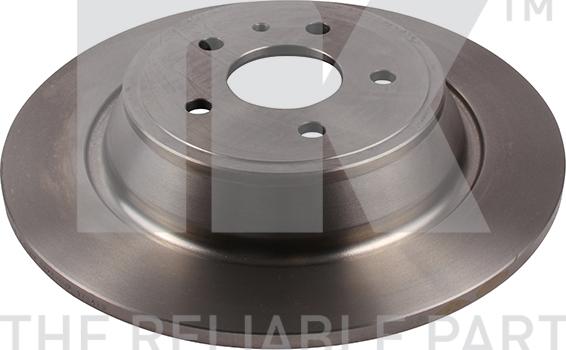 NK 2025102 - Brake Disc autospares.lv