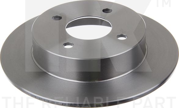 NK 202253 - Brake Disc autospares.lv