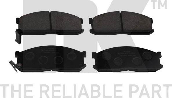 NK 229961 - Brake Pad Set, disc brake autospares.lv