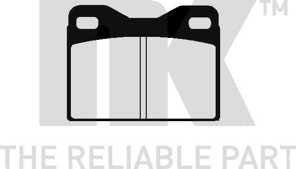 NK 229925 - Brake Pad Set, disc brake autospares.lv