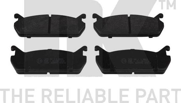 NK 229973 - Brake Pad Set, disc brake autospares.lv