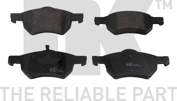 NK 229319 - Brake Pad Set, disc brake autospares.lv