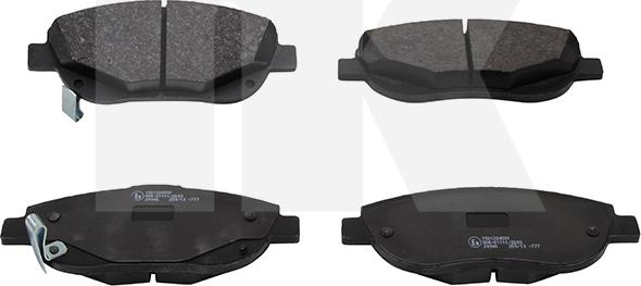 NK 224591 - Brake Pad Set, disc brake autospares.lv