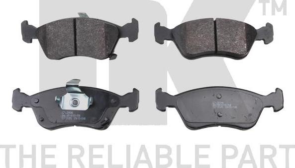 NK 224546 - Brake Pad Set, disc brake autospares.lv