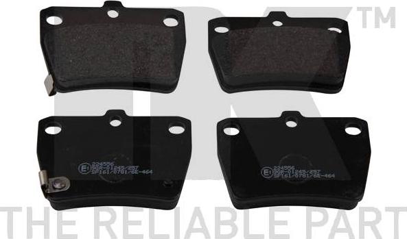 NK 224556 - Brake Pad Set, disc brake autospares.lv