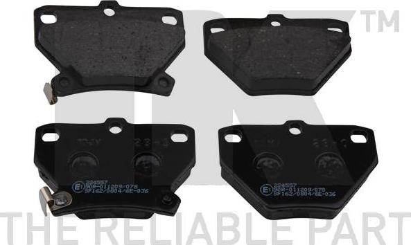 NK 224557 - Brake Pad Set, disc brake autospares.lv