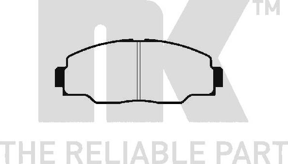 NK 224516 - Brake Pad Set, disc brake autospares.lv