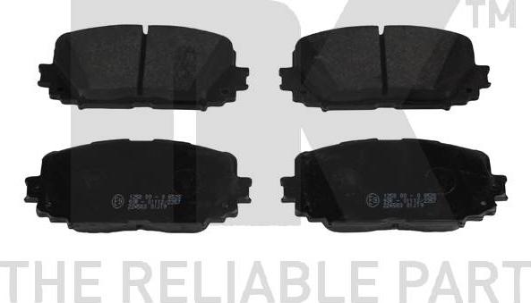 NK 224583 - Brake Pad Set, disc brake autospares.lv