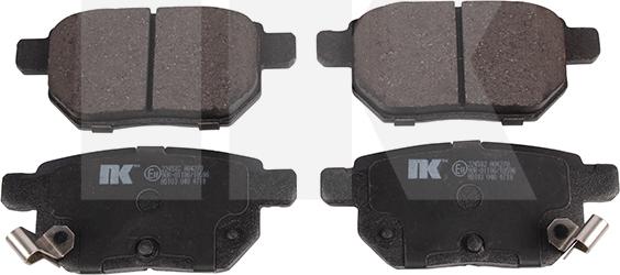 NK 224582 - Brake Pad Set, disc brake autospares.lv