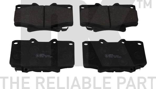 NK 224539 - Brake Pad Set, disc brake autospares.lv