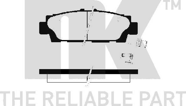 Red Line 27TO019 - Brake Pad Set, disc brake autospares.lv