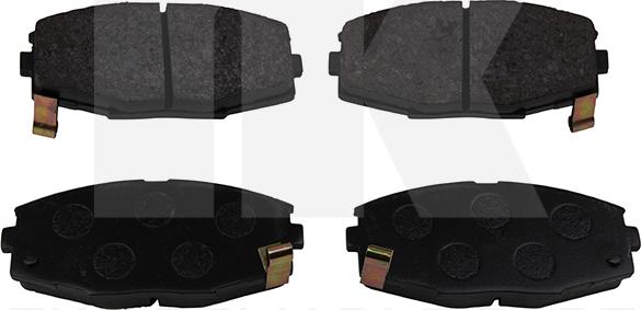 NK 224520 - Brake Pad Set, disc brake autospares.lv