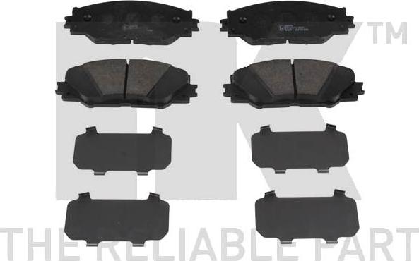 NK 224575 - Brake Pad Set, disc brake autospares.lv