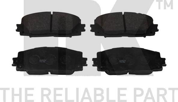 NK 224576 - Brake Pad Set, disc brake autospares.lv