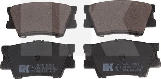 NK 224577 - Brake Pad Set, disc brake autospares.lv