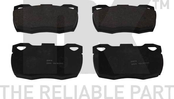 NK 224018 - Brake Pad Set, disc brake autospares.lv