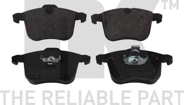 NK 224109 - Brake Pad Set, disc brake autospares.lv