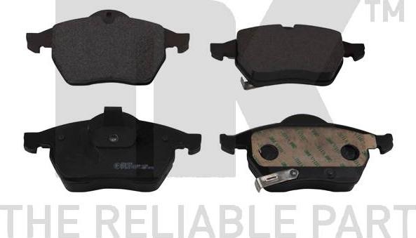 NK 224108 - Brake Pad Set, disc brake autospares.lv