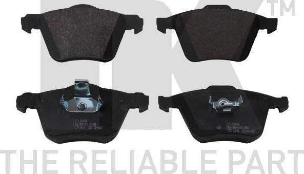 NK 224826 - Brake Pad Set, disc brake autospares.lv