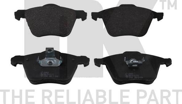 NK 224823 - Brake Pad Set, disc brake autospares.lv