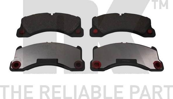 NK 224798 - Brake Pad Set, disc brake autospares.lv