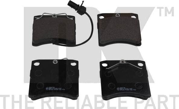 NK 224 748 - Brake Pad Set, disc brake autospares.lv