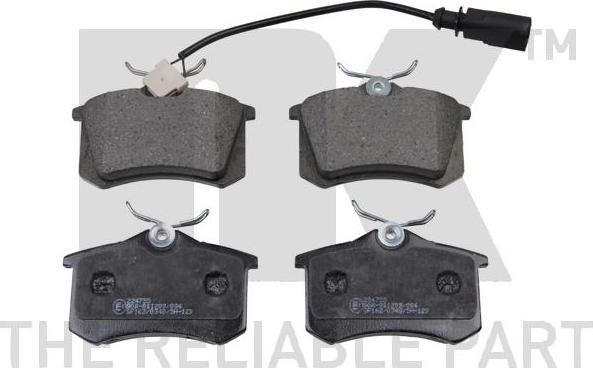 NK 224755 - Brake Pad Set, disc brake autospares.lv