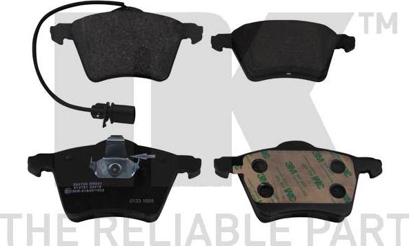 NK 224769 - Brake Pad Set, disc brake autospares.lv