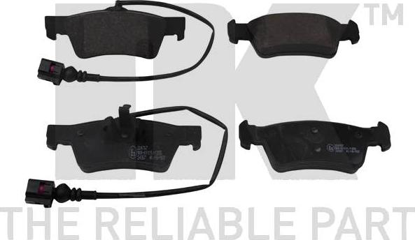 NK 224 767 - Brake Pad Set, disc brake autospares.lv