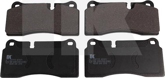 NK 2247115 - Brake Pad Set, disc brake autospares.lv