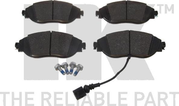 NK 2247111 - Brake Pad Set, disc brake autospares.lv