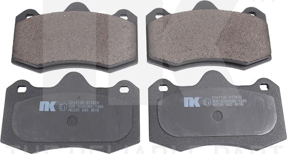 NK 2247130 - Brake Pad Set, disc brake autospares.lv