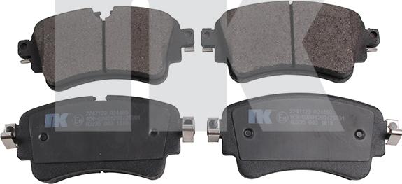 NK 2247123 - Brake Pad Set, disc brake autospares.lv