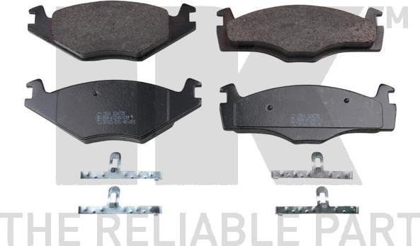 NK 224 735 - Brake Pad Set, disc brake autospares.lv